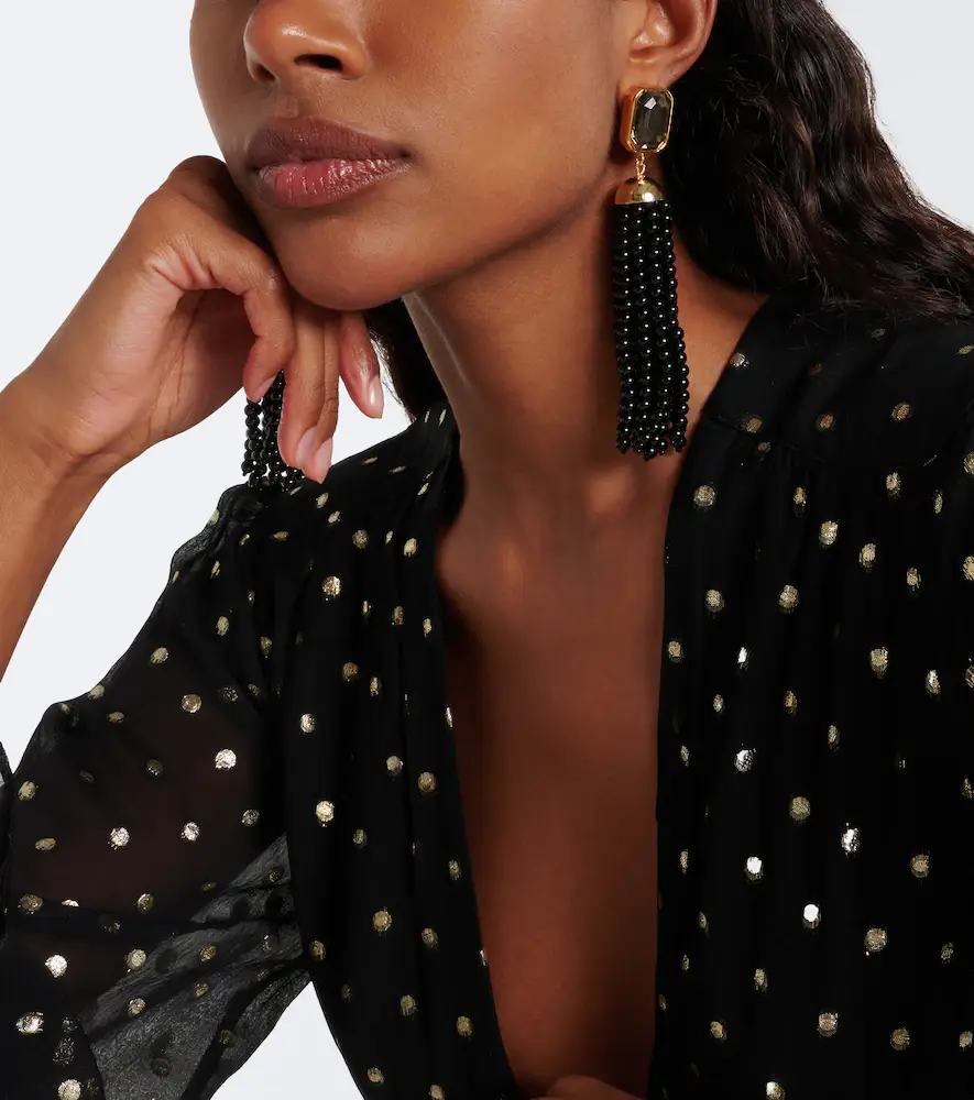 Jennifer Behr Ellison 18kt gold-plated drop earrings | Thumbnail 6 Jennifer Behr Ellison 18kt gold-plated drop earrings | Thumbnail 6