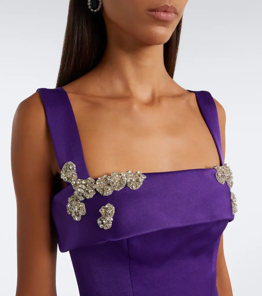 RACHEL GILBERT Hallie crystal-embellished gown | Thumbnail 3 RACHEL GILBERT Hallie crystal-embellished gown | Thumbnail 3