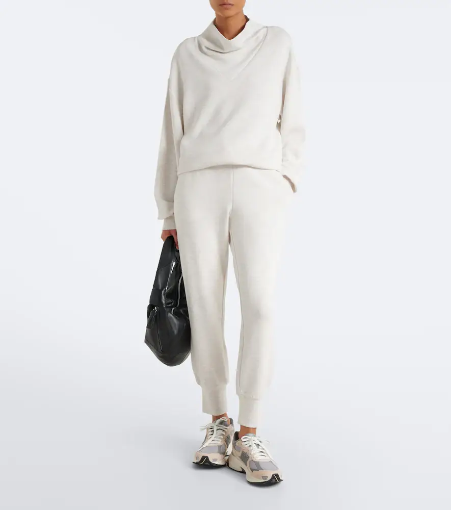 Varley Betsy draped jersey sweatshirt | Thumbnail 2 Varley Betsy draped jersey sweatshirt | Thumbnail 2