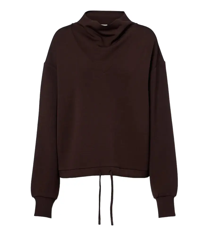 Betsy draped jersey sweatshirt Betsy draped jersey sweatshirt