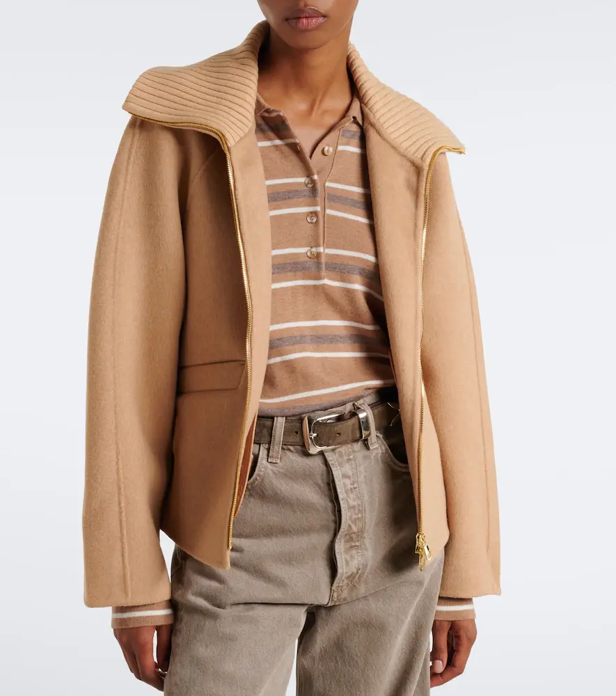 Varley Mayra striped polo sweater | Thumbnail 2 Varley Mayra striped polo sweater | Thumbnail 2