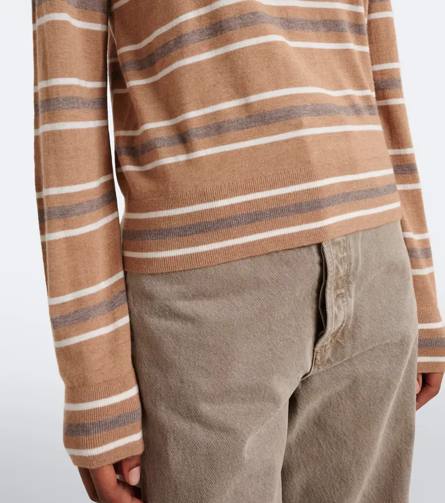 Varley Mayra striped polo sweater | Thumbnail 3 Varley Mayra striped polo sweater | Thumbnail 3