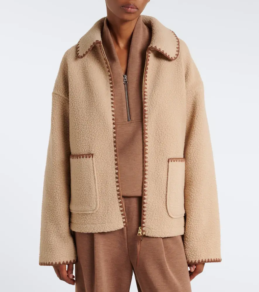 Varley Ruiko teddy cardigan | Thumbnail 3