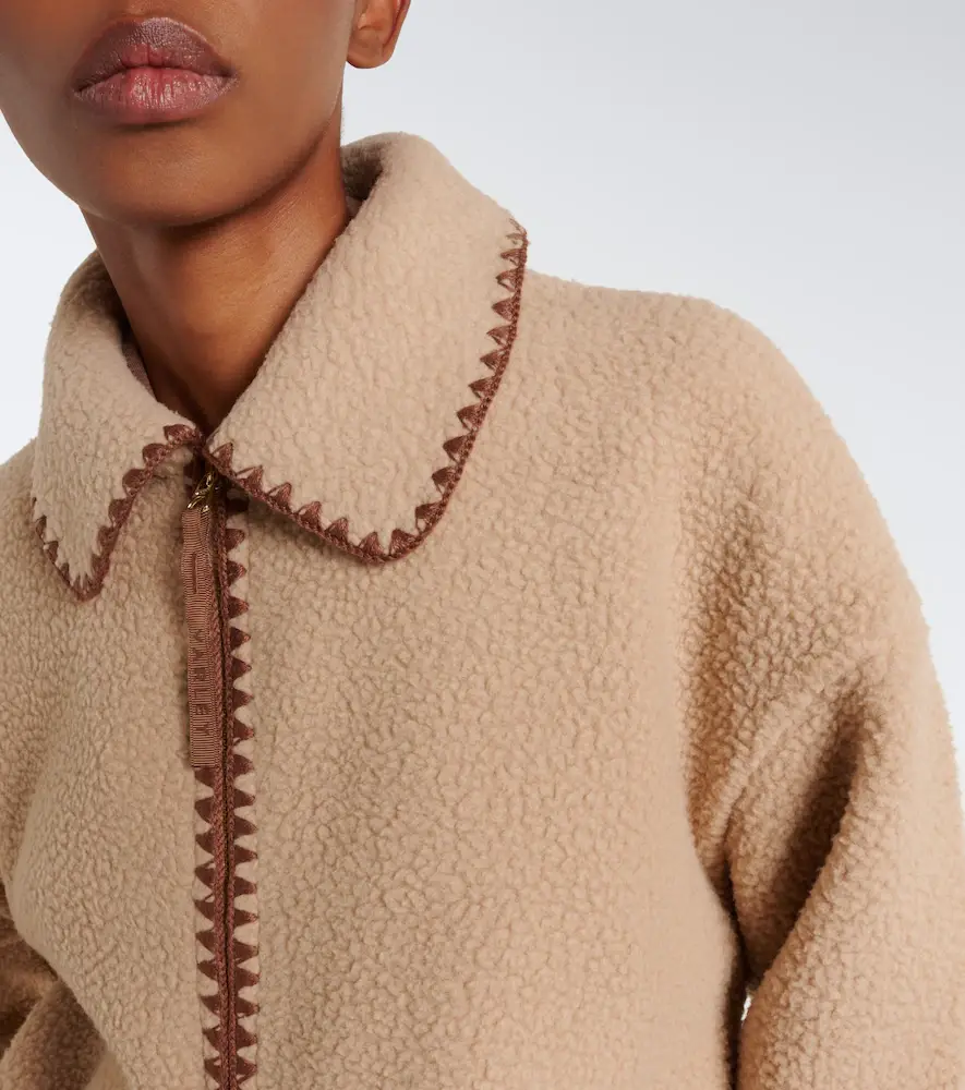 Varley Ruiko teddy cardigan | Thumbnail 5