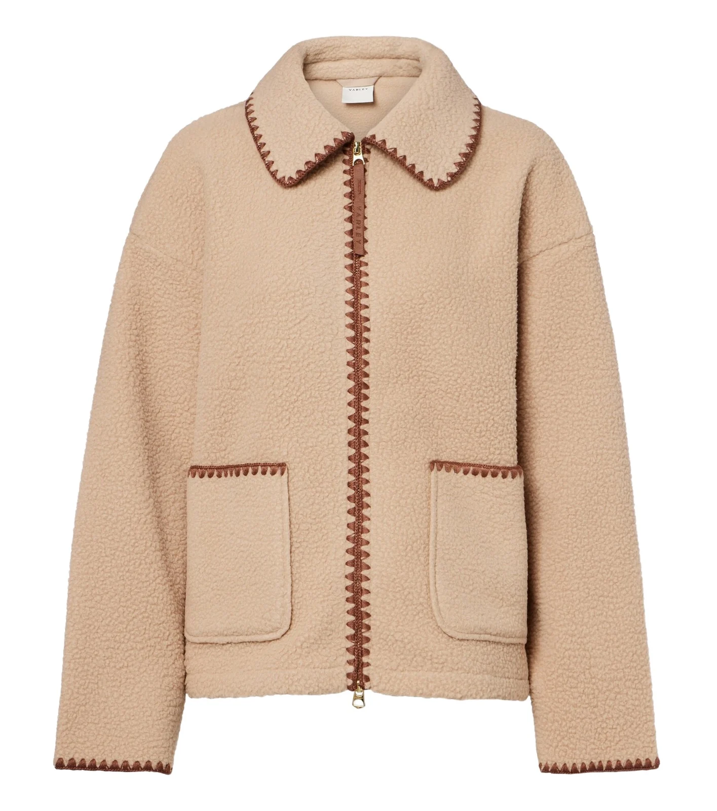 Varley Ruiko teddy cardigan