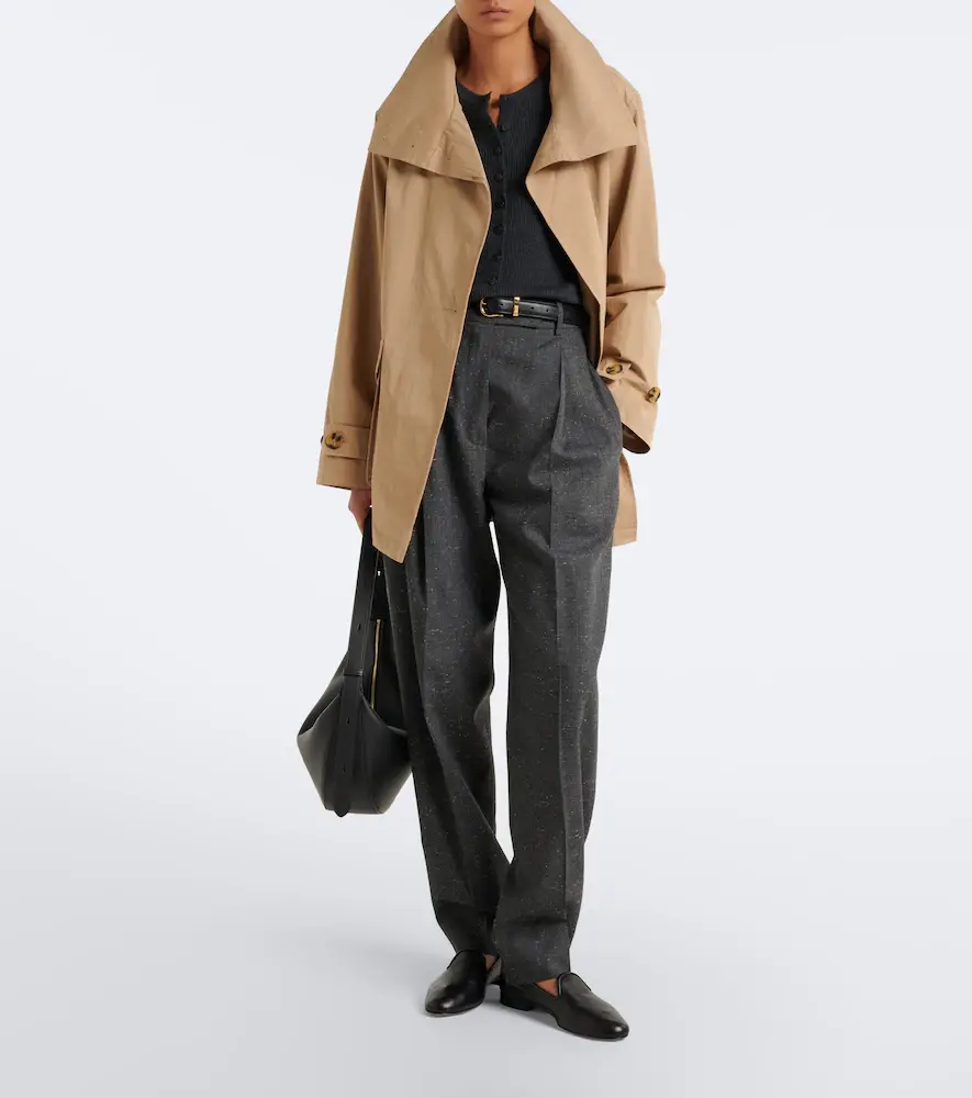 Varley Celina belted cotton-blend jacket | Thumbnail 4