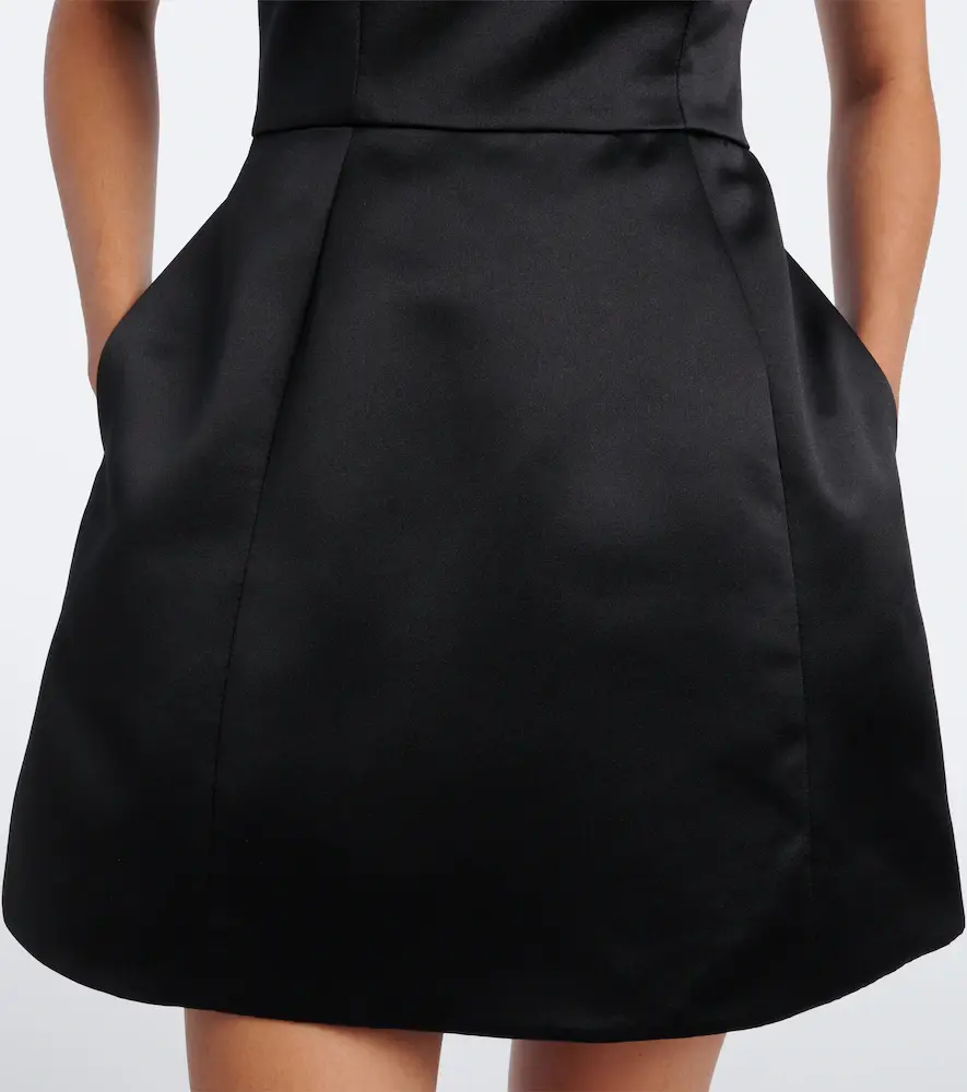 Simone Rocha Embellished satin minidress | Thumbnail 4 Simone Rocha Embellished satin minidress | Thumbnail 4