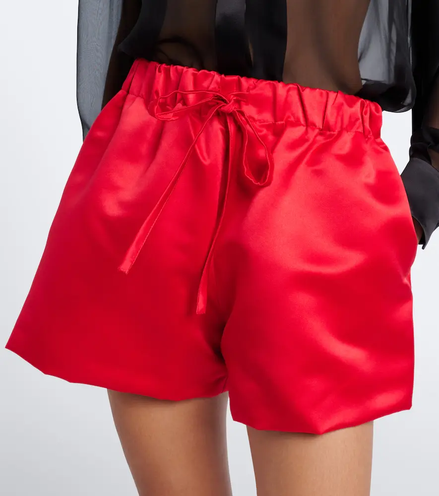 Simone Rocha Satin shorts | Thumbnail 2 Simone Rocha Satin shorts | Thumbnail 2