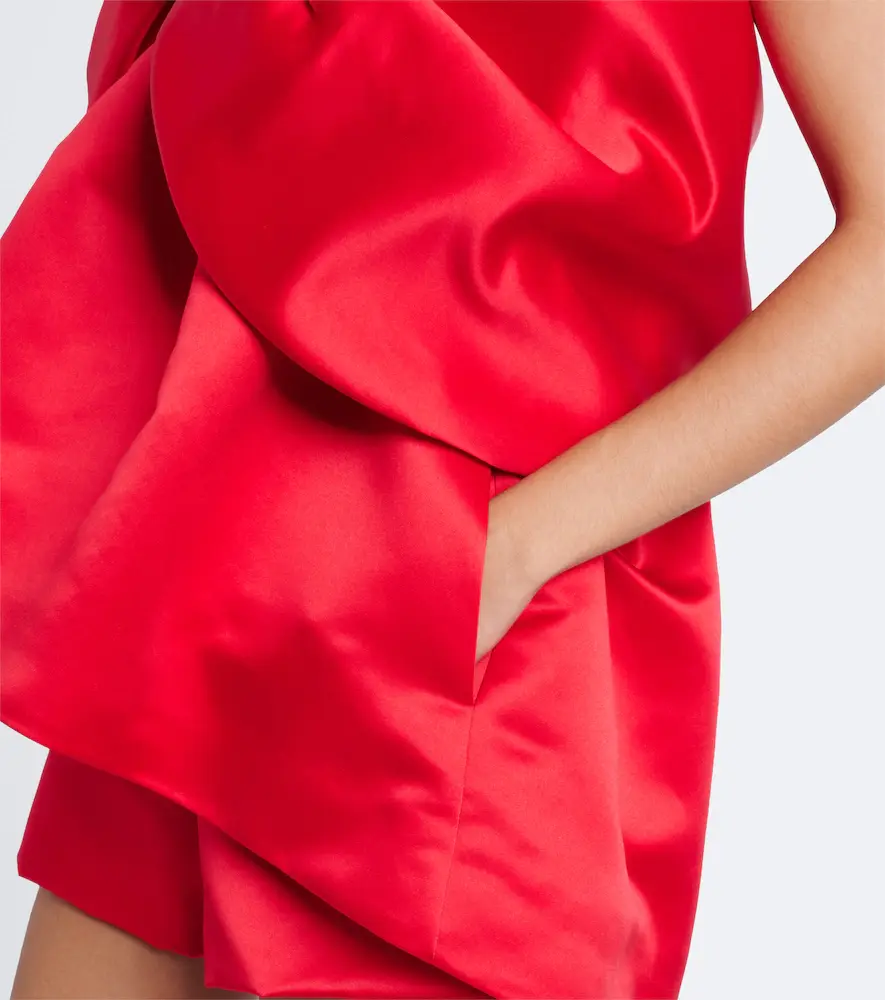 Simone Rocha Bow-detail satin top | Thumbnail 3 Simone Rocha Bow-detail satin top | Thumbnail 3