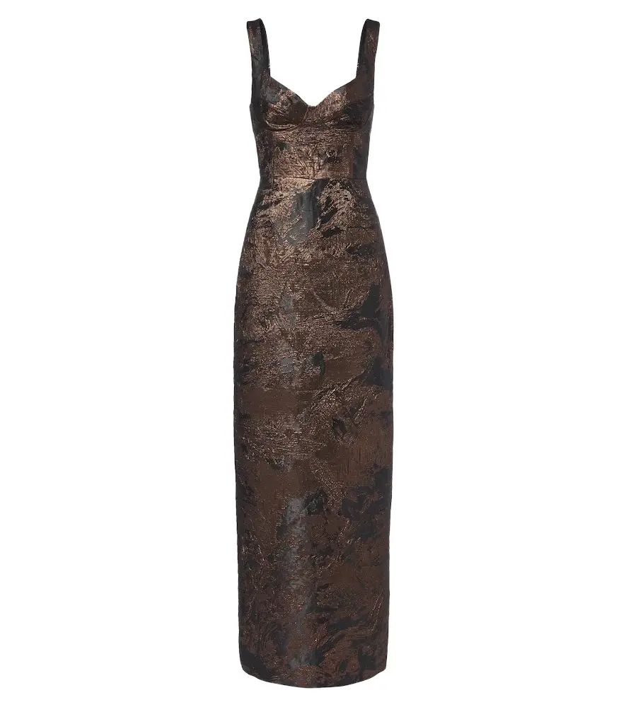 Viella jacquard gown Viella jacquard gown