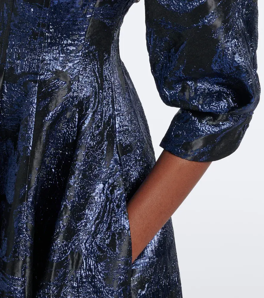Simkhai Claravelle jacquard gown | Thumbnail 2