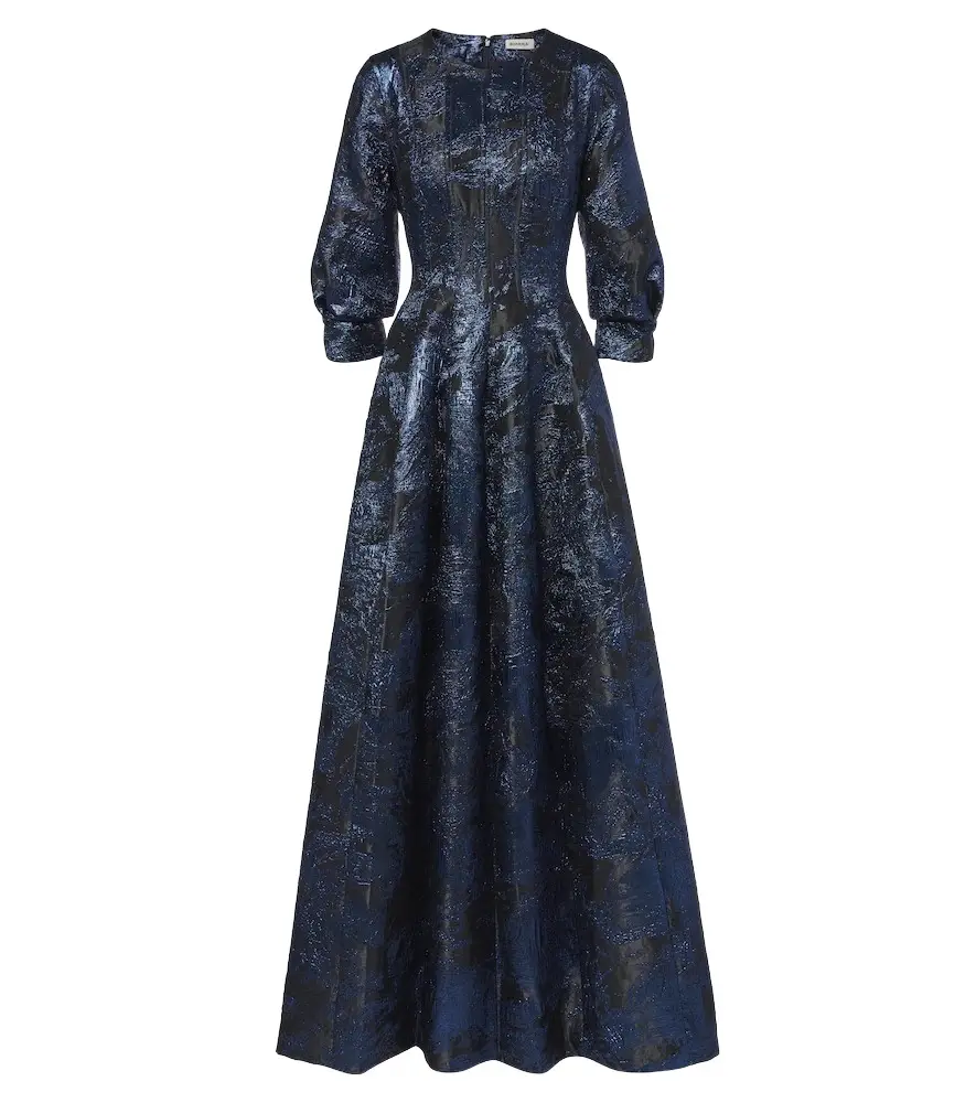 Claravelle jacquard gown Claravelle jacquard gown