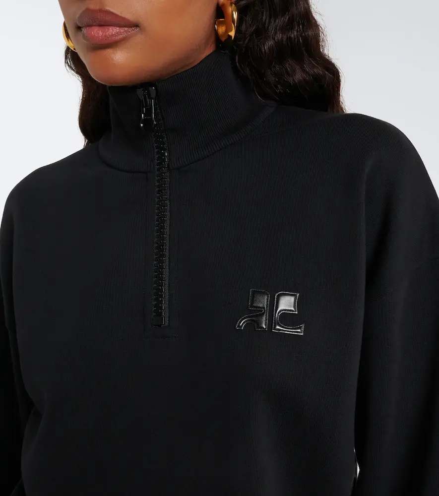 Courrèges Courrèges Cotton fleece sweatshirt | Thumbnail 5 Courrèges Courrèges Cotton fleece sweatshirt | Thumbnail 5