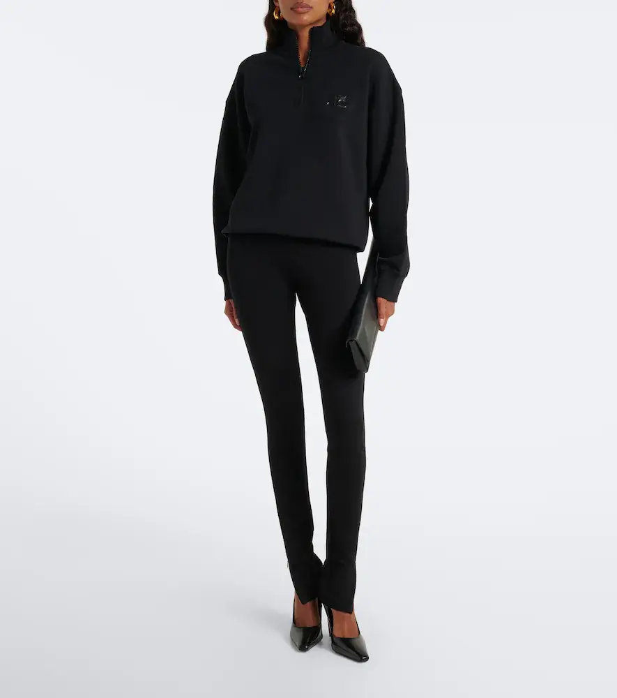 Courrèges Courrèges Cotton fleece sweatshirt | Thumbnail 6 Courrèges Courrèges Cotton fleece sweatshirt | Thumbnail 6
