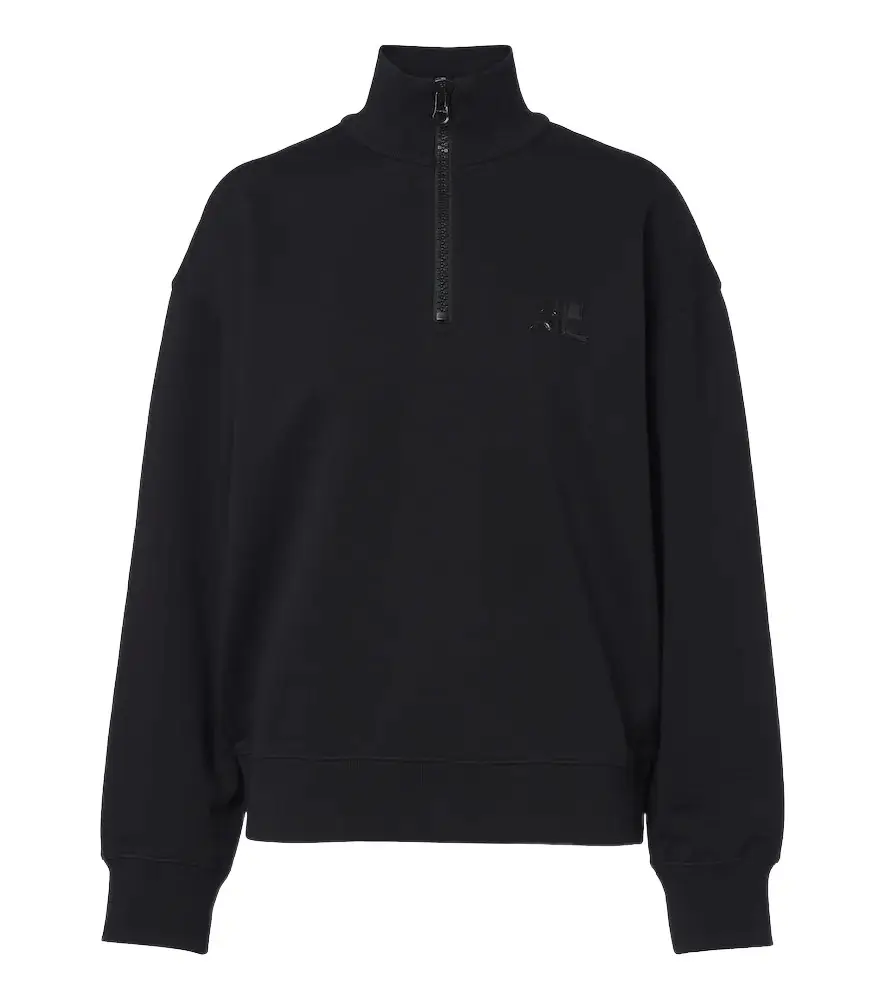 Courrèges Cotton fleece sweatshirt Courrèges Cotton fleece sweatshirt