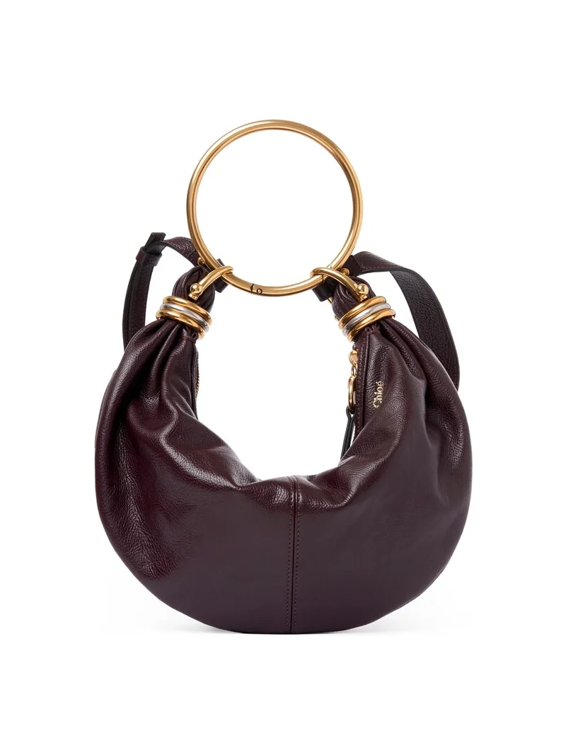 Chloé Small Bracelet hobo bag in grained leather