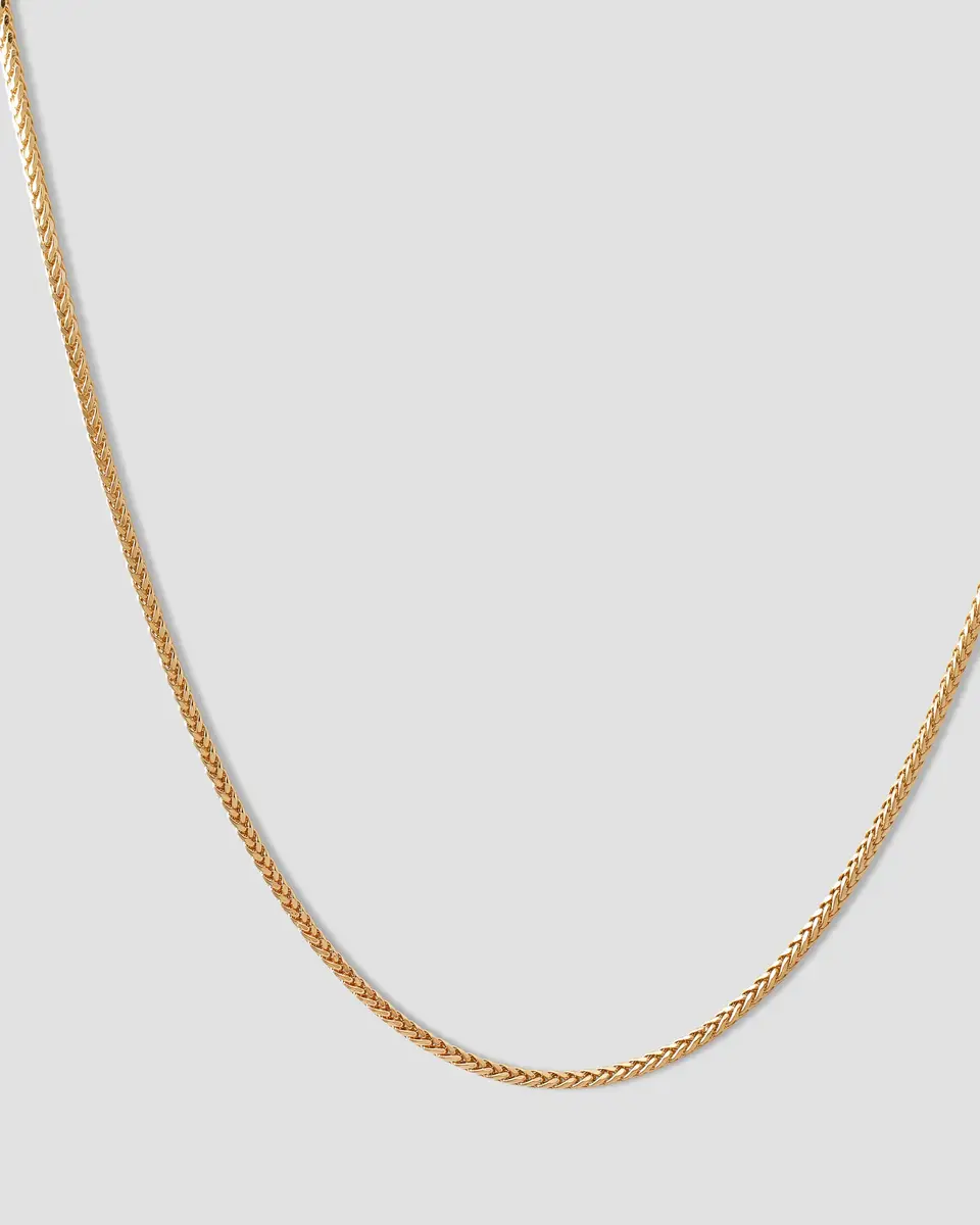 Jennifer Fisher Featherweight Wheat Chain 30 Jennifer Fisher Featherweight Wheat Chain 30