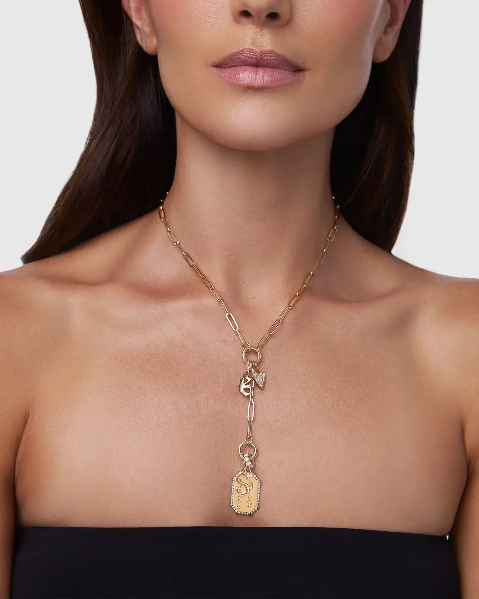 Jennifer Fisher Jennifer Fisher Long Link 2 Extender With Circle Clasp | Thumbnail 2 Jennifer Fisher Jennifer Fisher Long Link 2 Extender With Circle Clasp | Thumbnail 2