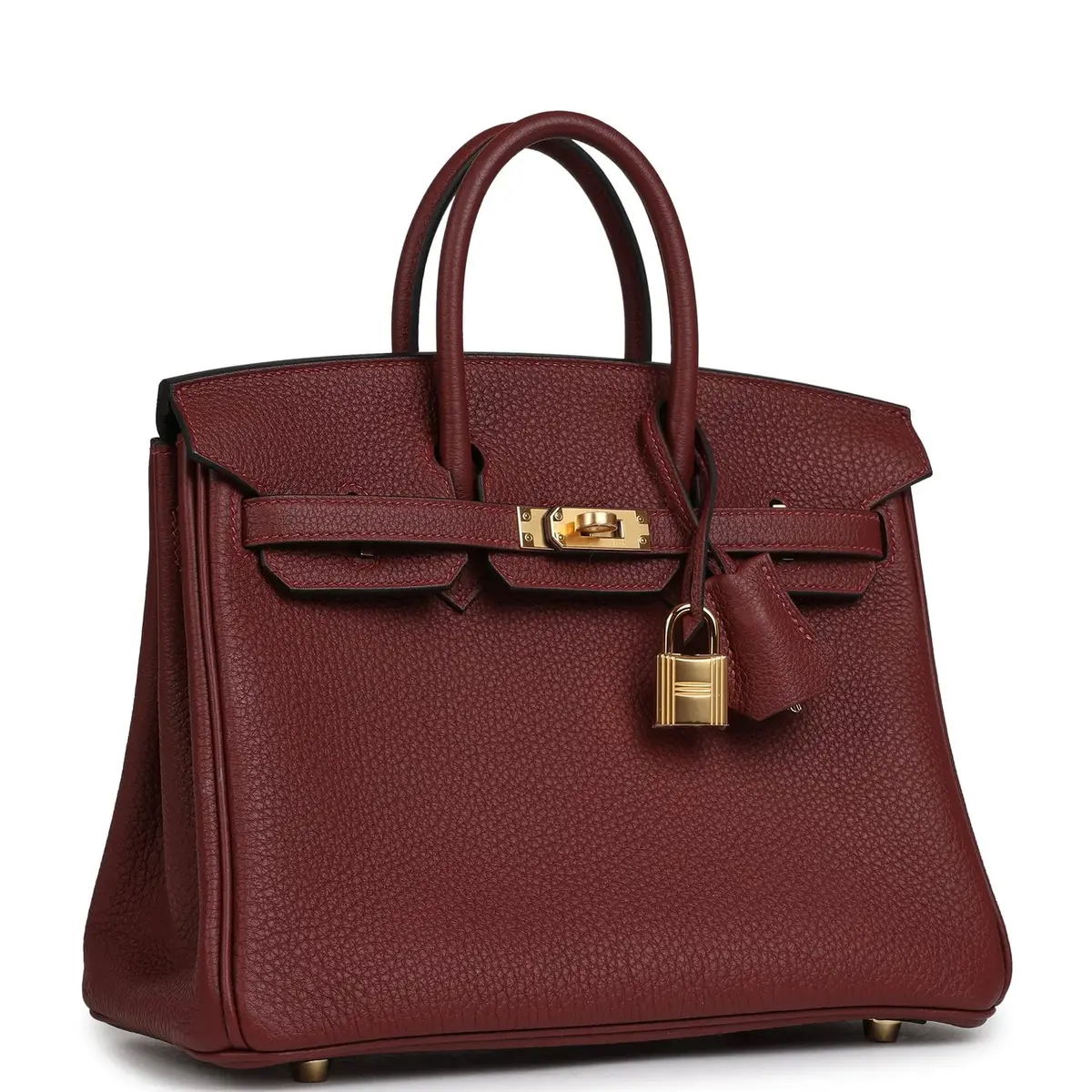 HERMÈS Hermes Birkin 25 Rouge H Togo Gold Hardware | Thumbnail 2 HERMÈS Hermes Birkin 25 Rouge H Togo Gold Hardware | Thumbnail 2