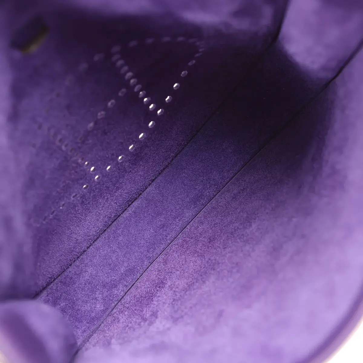 HERMÈS Hermes Evelyne 23 Purple Clemence Palladium Hardware | Thumbnail 8 HERMÈS Hermes Evelyne 23 Purple Clemence Palladium Hardware | Thumbnail 8