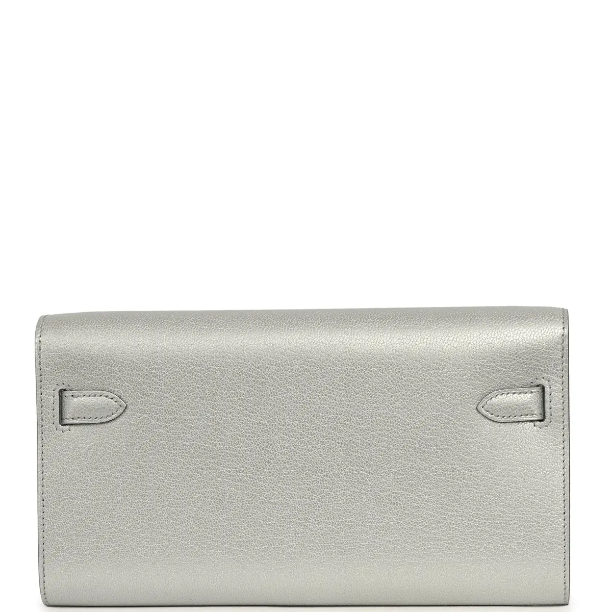 HERMÈS Hermes Kelly Wallet To Go Argent Chevre Chamkilight Palladium Hardware | Thumbnail 3 HERMÈS Hermes Kelly Wallet To Go Argent Chevre Chamkilight Palladium Hardware | Thumbnail 3