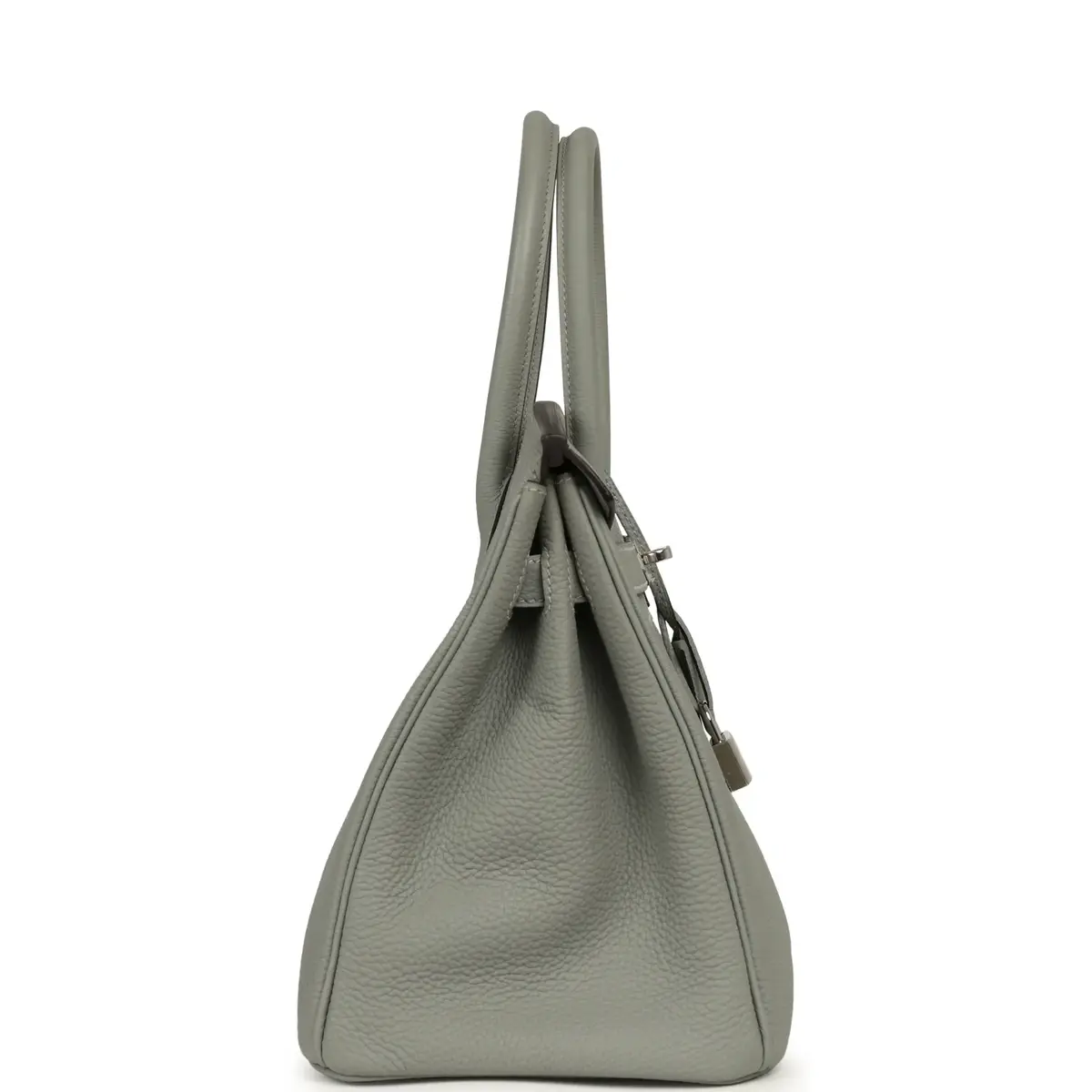 HERMÈS Pre-owned Hermes Birkin 30 Gris Mouette Togo Palladium Hardware | Thumbnail 3 HERMÈS Pre-owned Hermes Birkin 30 Gris Mouette Togo Palladium Hardware | Thumbnail 3