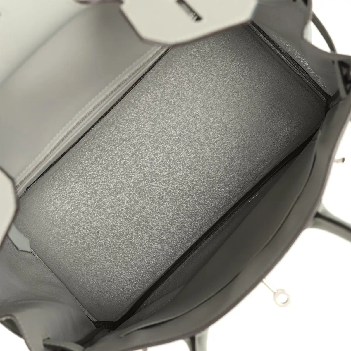 HERMÈS Pre-owned Hermes Birkin 30 Gris Mouette Togo Palladium Hardware | Thumbnail 9 HERMÈS Pre-owned Hermes Birkin 30 Gris Mouette Togo Palladium Hardware | Thumbnail 9