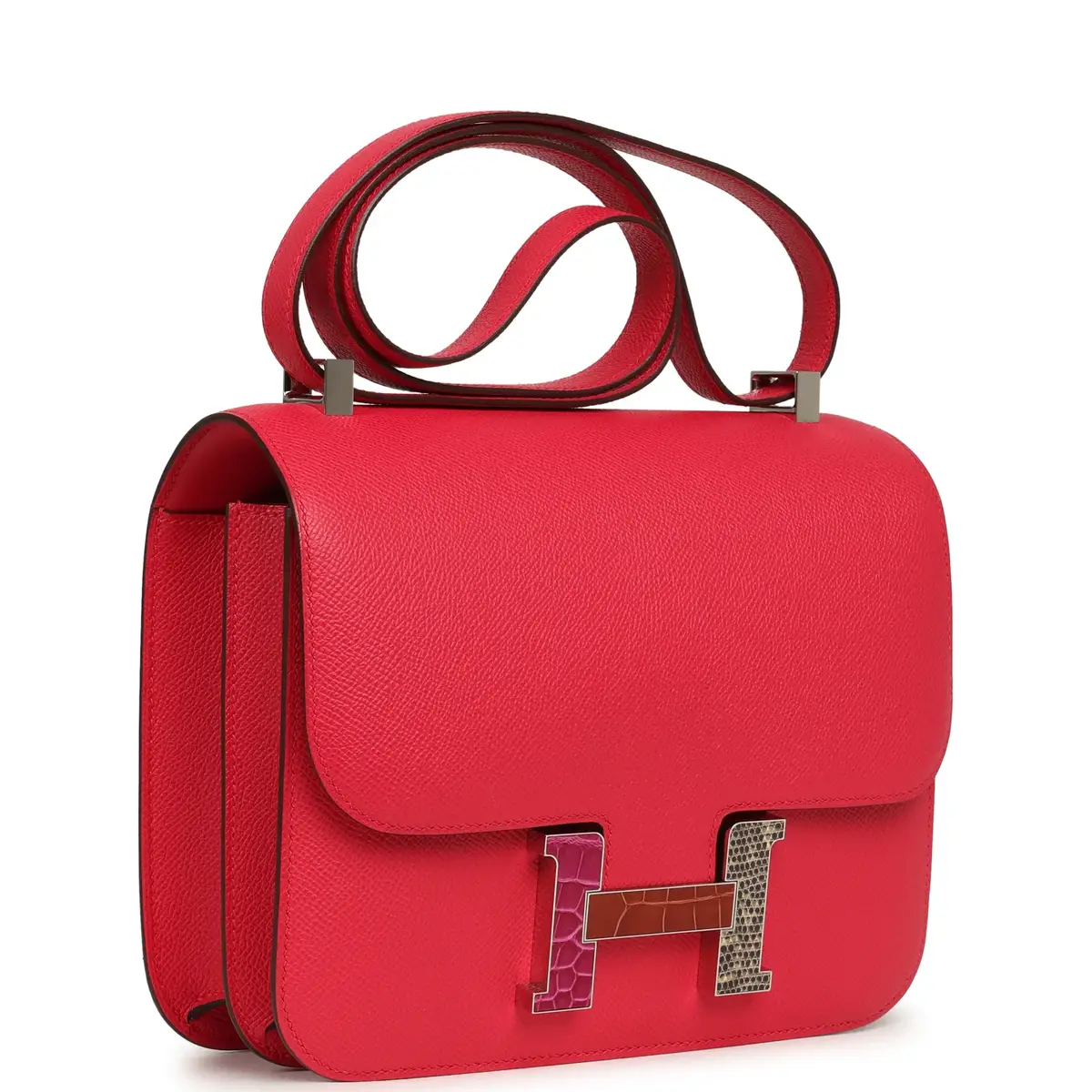 HERMÈS Pre-owned Hermes Constance 18 Rose Extreme Epsom Marquette Palladium Hardware | Thumbnail 2 HERMÈS Pre-owned Hermes Constance 18 Rose Extreme Epsom Marquette Palladium Hardware | Thumbnail 2