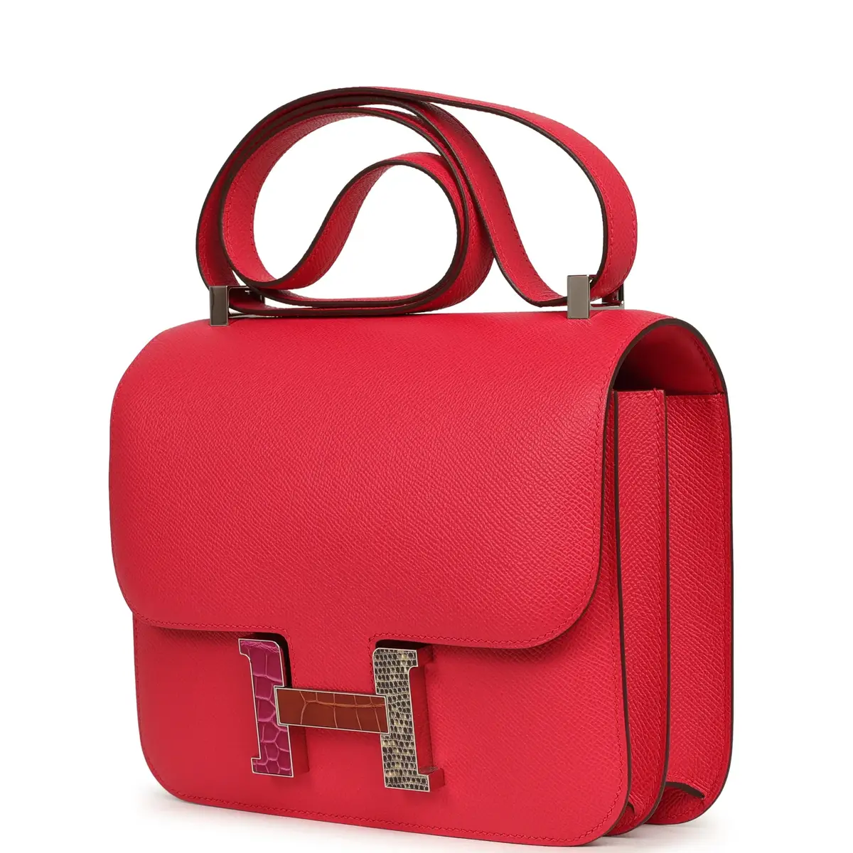 HERMÈS Pre-owned Hermes Constance 18 Rose Extreme Epsom Marquette Palladium Hardware | Thumbnail 5 HERMÈS Pre-owned Hermes Constance 18 Rose Extreme Epsom Marquette Palladium Hardware | Thumbnail 5