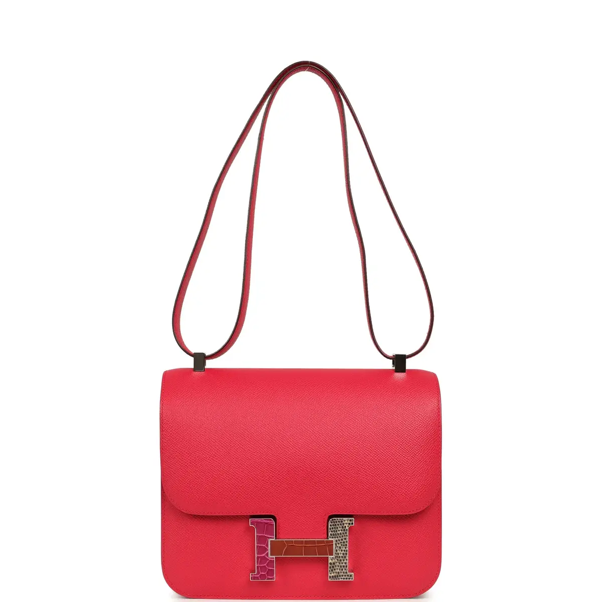 HERMÈS Pre-owned Hermes Constance 18 Rose Extreme Epsom Marquette Palladium Hardware | Thumbnail 7 HERMÈS Pre-owned Hermes Constance 18 Rose Extreme Epsom Marquette Palladium Hardware | Thumbnail 7