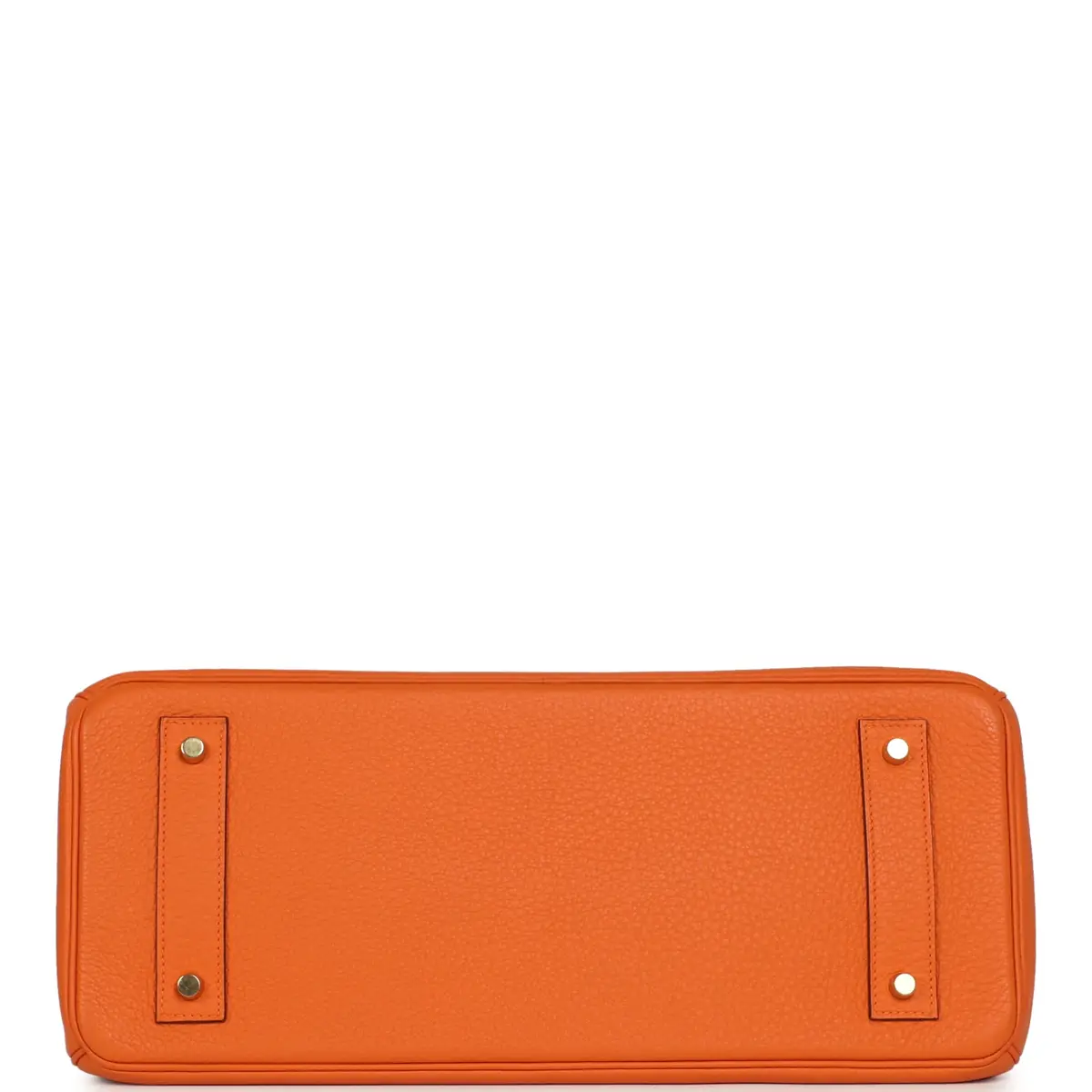HERMÈS Vintage Hermes Shoulder Birkin 42 JPG Orange Clemence Gold Hardware | Thumbnail 6 HERMÈS Vintage Hermes Shoulder Birkin 42 JPG Orange Clemence Gold Hardware | Thumbnail 6
