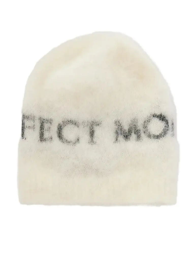 Perfect Moment 3d Logo-intarsia Brushed Mohair-blend Beanie