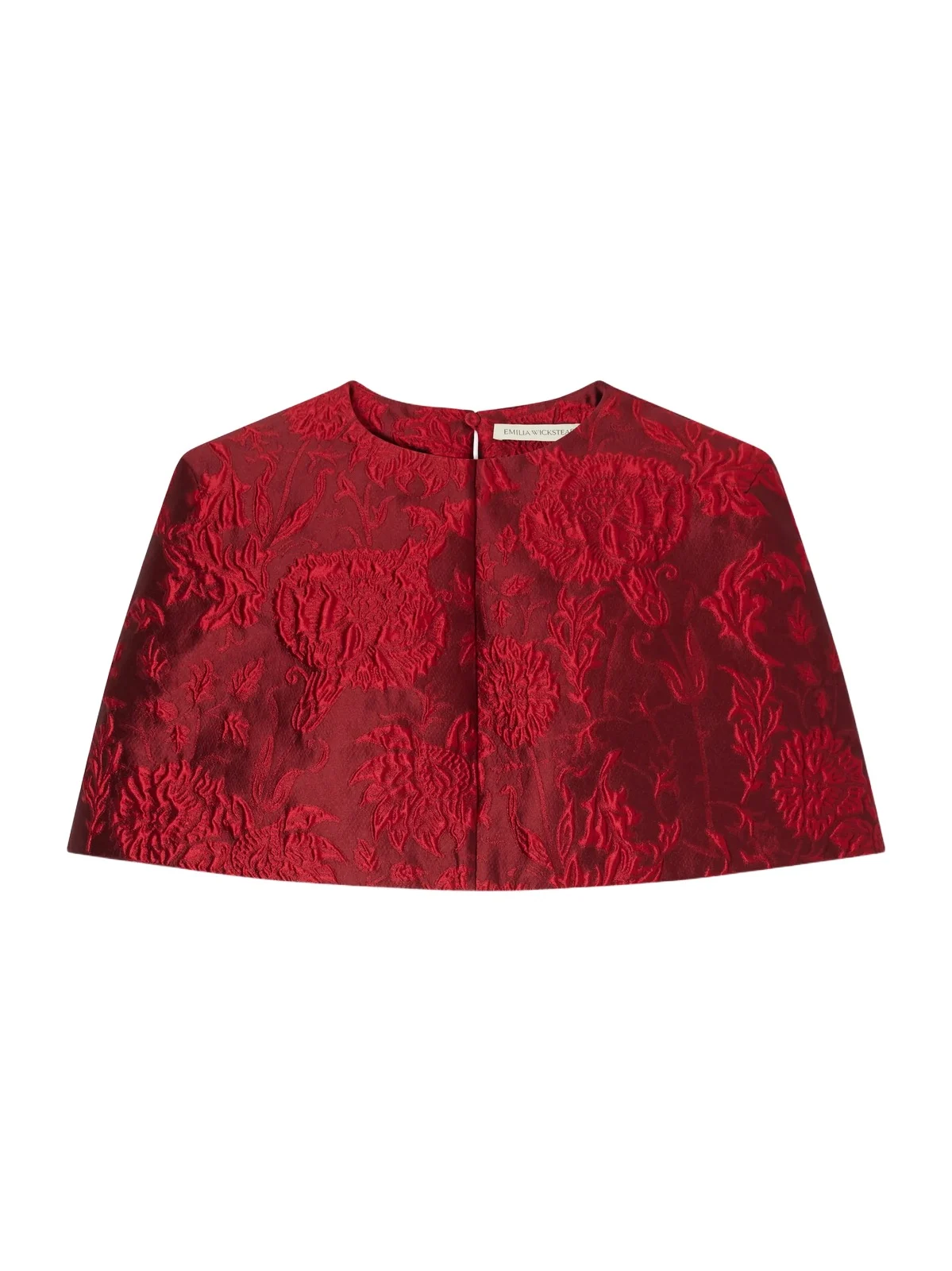 Emilia Wickstead Virginie Floral-cloqué Cape