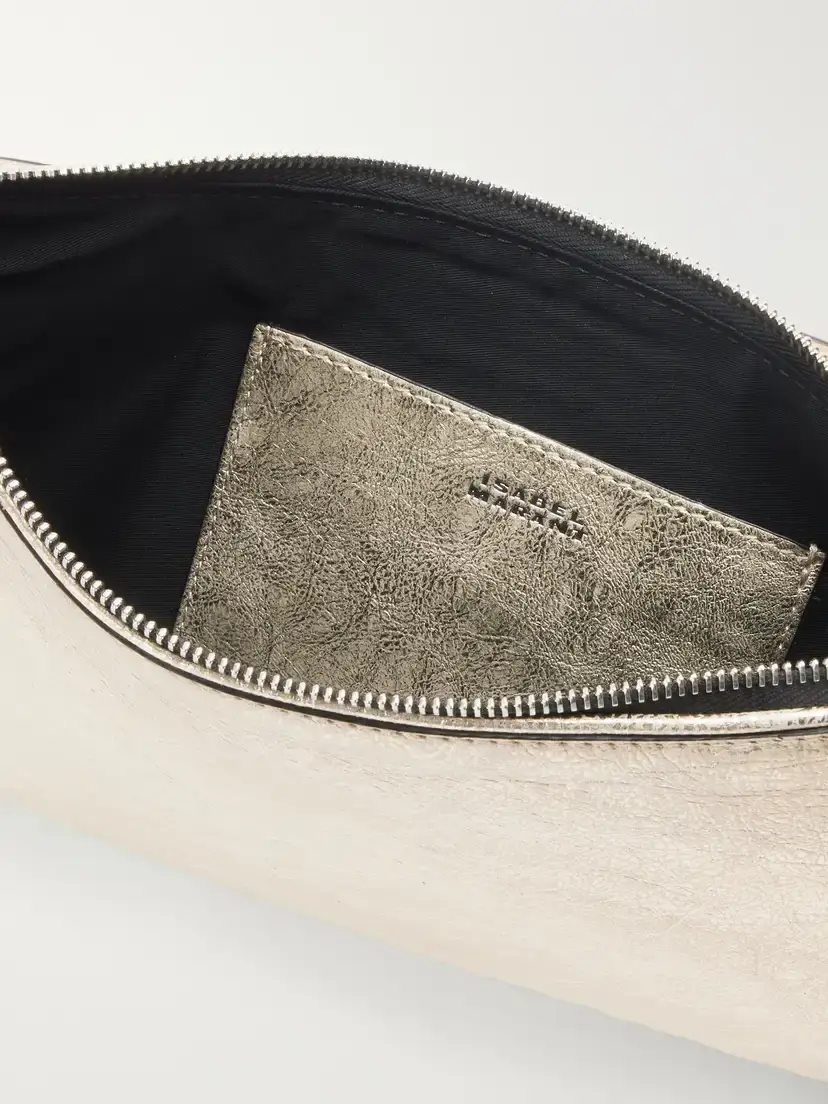 Isabel Marant Oskan Embellished Metallic Leather Shoulder Bag | Thumbnail 6 Isabel Marant Oskan Embellished Metallic Leather Shoulder Bag | Thumbnail 6