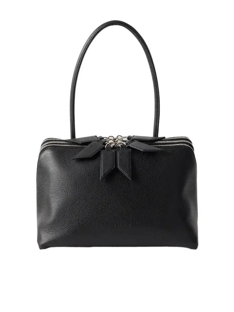 The Attico L'altra Di Milano Leather Shoulder Bag