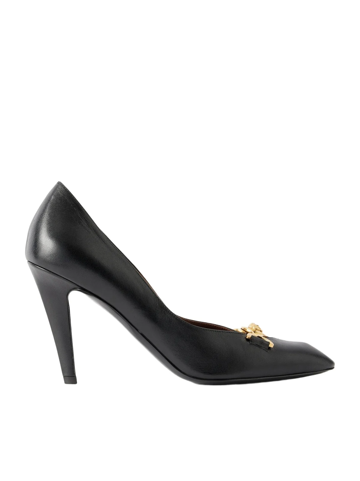 Versace Clelia 90 Medusa-embellished Leather Pumps