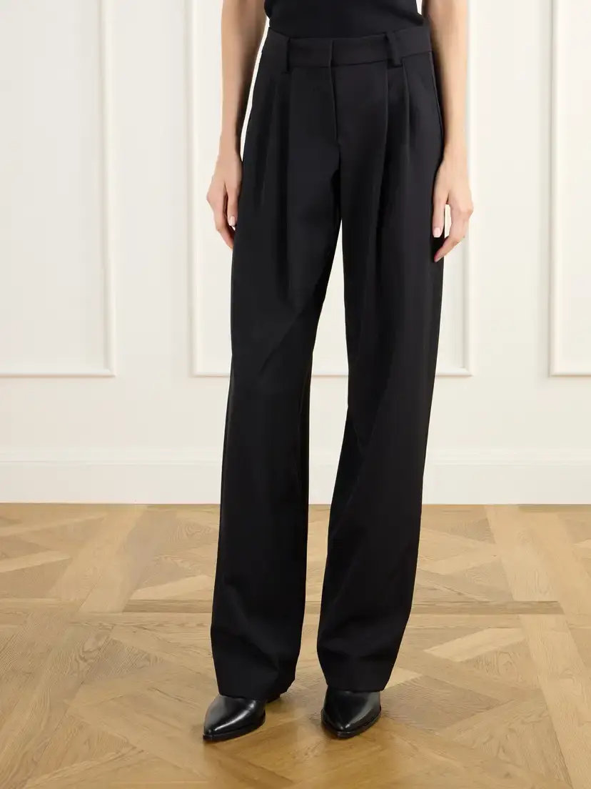 Isabel Marant Lydia Pleated Wool-twill Straight-leg Pants | Thumbnail 3 Isabel Marant Lydia Pleated Wool-twill Straight-leg Pants | Thumbnail 3