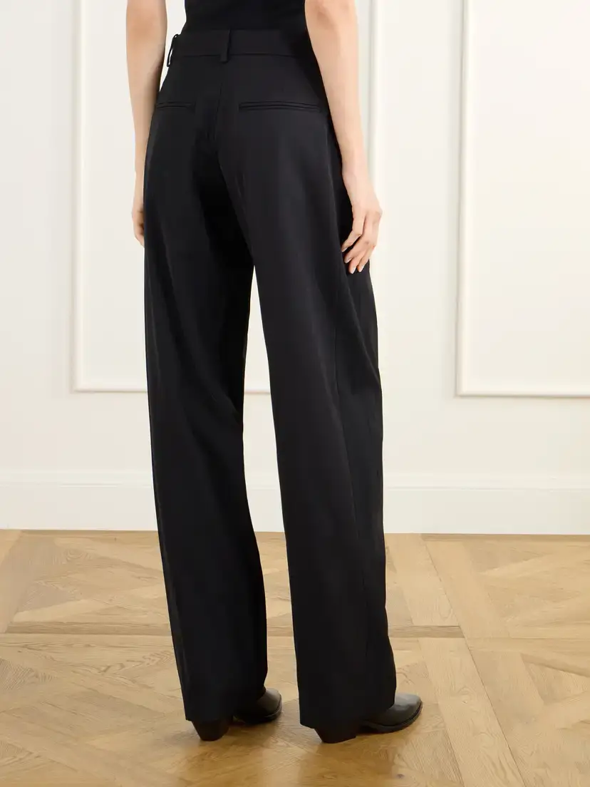Isabel Marant Lydia Pleated Wool-twill Straight-leg Pants | Thumbnail 4 Isabel Marant Lydia Pleated Wool-twill Straight-leg Pants | Thumbnail 4