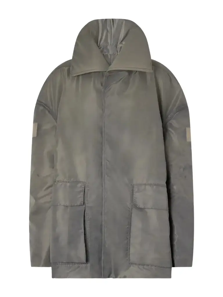 Dracucollar Oversized Distressed Padded Shell Parka Dracucollar Oversized Distressed Padded Shell Parka