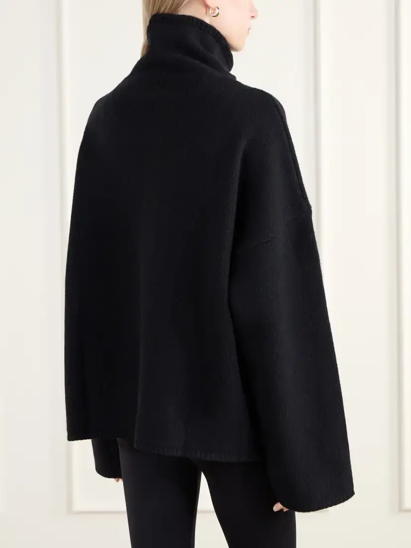Almada Amie Merino Wool And Cashmere-blend Turtleneck Sweater | Thumbnail 3 Almada Amie Merino Wool And Cashmere-blend Turtleneck Sweater | Thumbnail 3