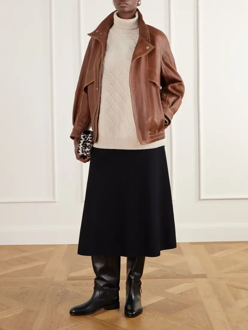 Max Mara Bambola Wool And Cashmere-blend Turtleneck Sweater | Thumbnail 2 Max Mara Bambola Wool And Cashmere-blend Turtleneck Sweater | Thumbnail 2
