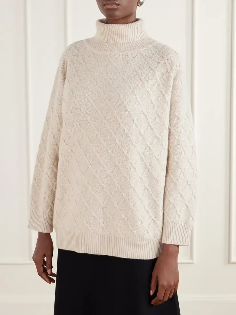 Max Mara Bambola Wool And Cashmere-blend Turtleneck Sweater | Thumbnail 3 Max Mara Bambola Wool And Cashmere-blend Turtleneck Sweater | Thumbnail 3