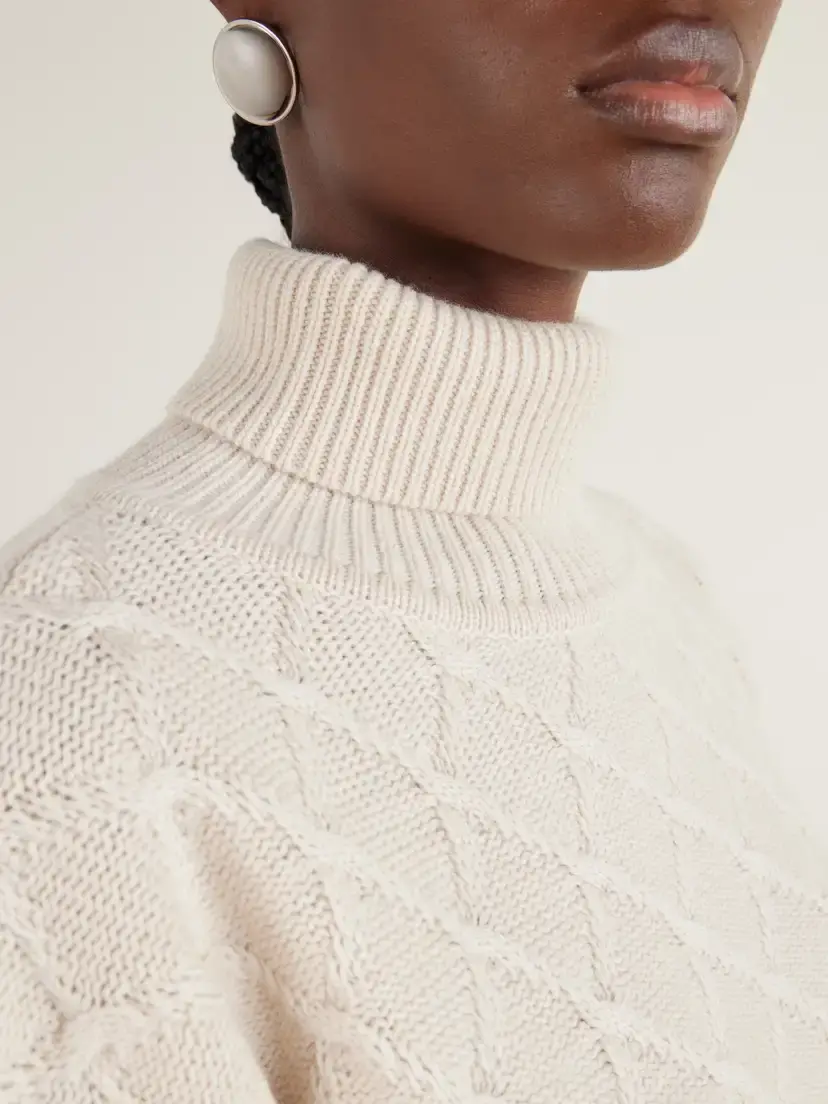 Max Mara Bambola Wool And Cashmere-blend Turtleneck Sweater | Thumbnail 5 Max Mara Bambola Wool And Cashmere-blend Turtleneck Sweater | Thumbnail 5