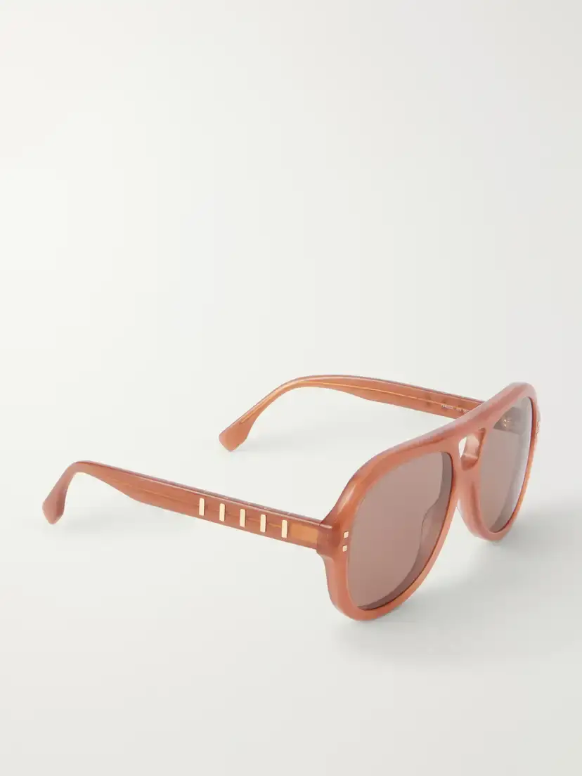FENDI EYEWEAR Five Sisters Aviator-style Acetate Sunglasses | Thumbnail 2 FENDI EYEWEAR Five Sisters Aviator-style Acetate Sunglasses | Thumbnail 2