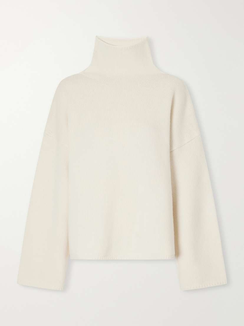 Amie Merino Wool And Cashmere Turtleneck Sweater Amie Merino Wool And Cashmere Turtleneck Sweater