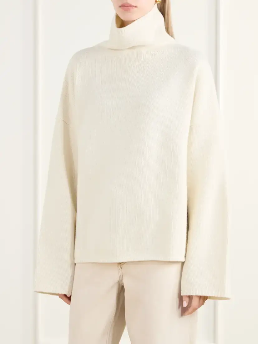 Almada Amie Merino Wool And Cashmere Turtleneck Sweater | Thumbnail 3 Almada Amie Merino Wool And Cashmere Turtleneck Sweater | Thumbnail 3