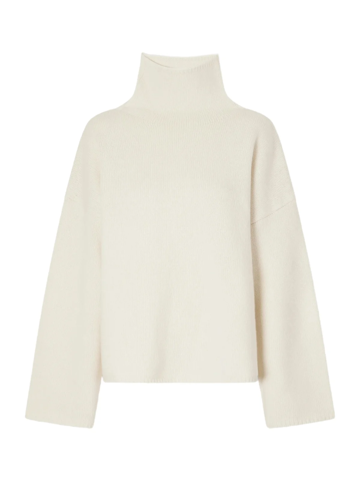 Amie Merino Wool And Cashmere Turtleneck Sweater