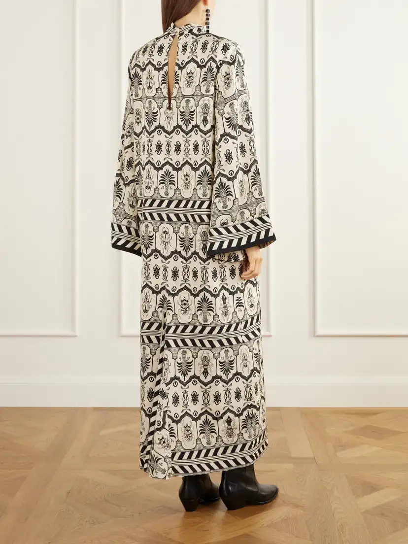 Johanna Ortiz Stay Home Printed Jacquard Maxi Dress | Thumbnail 3 Johanna Ortiz Stay Home Printed Jacquard Maxi Dress | Thumbnail 3
