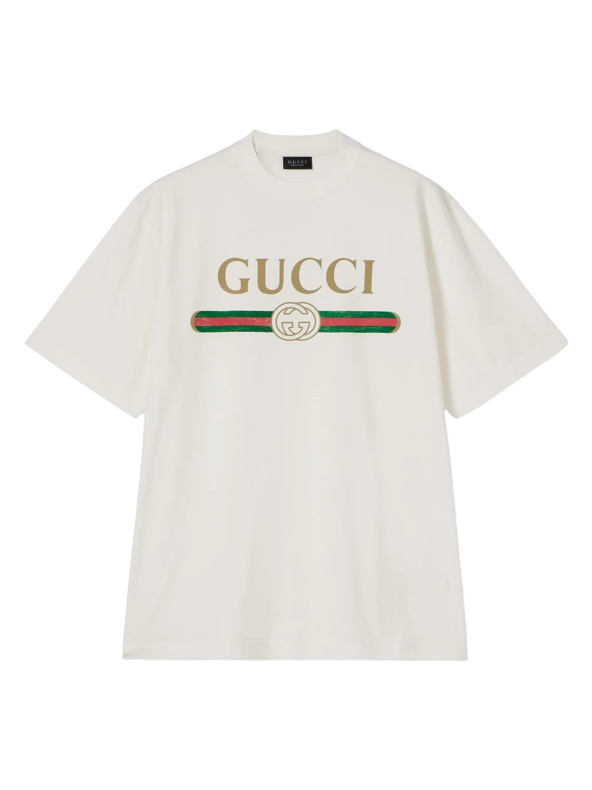 Gucci Silk Blend Jersey T-shirt With Print