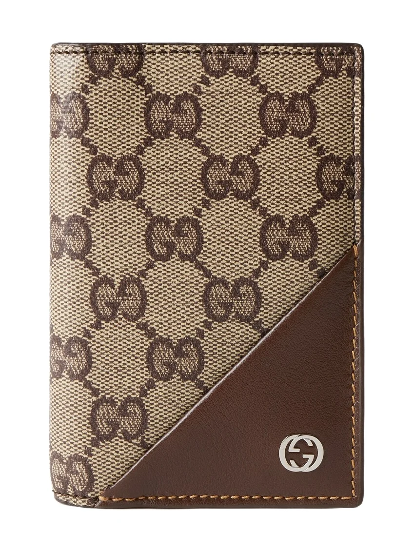 Gucci Card Case Wallet With Interlocking G